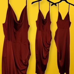 SHEIN Curve Red Dress - 2XL